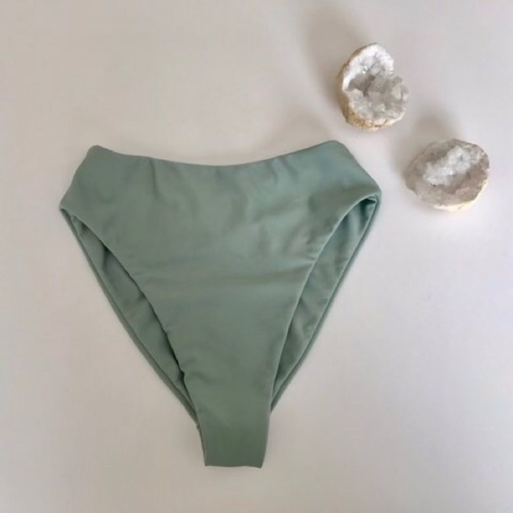 Montce Swim Paula bikini bottom in Pistache